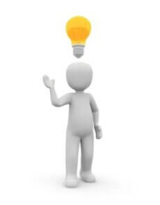 Image has a light bulb moment of clarity